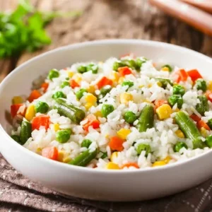 Рис с овощами